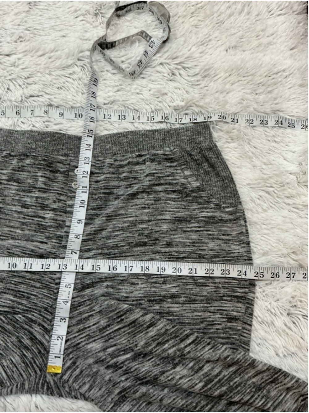Cuddl Duds Lounge Set 2PC Gray Space Dye Pajama Set Size 2X NWT Cozy Soft - Picture 13 of 14